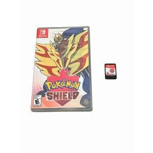 Pokemon Shield (Nintendo Switch) Complete CIB w/ Case & Cartridge Tested